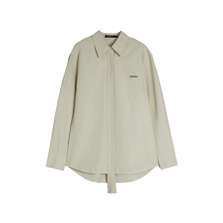 

Женская рубашка с лацканом Lapel Moderate ELLE, светло-зеленый