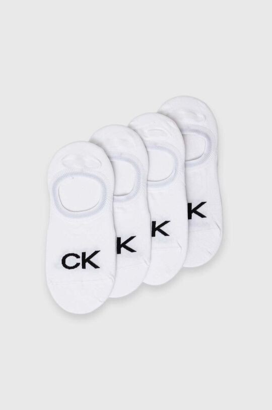 

4 пары носков Calvin Klein, белый