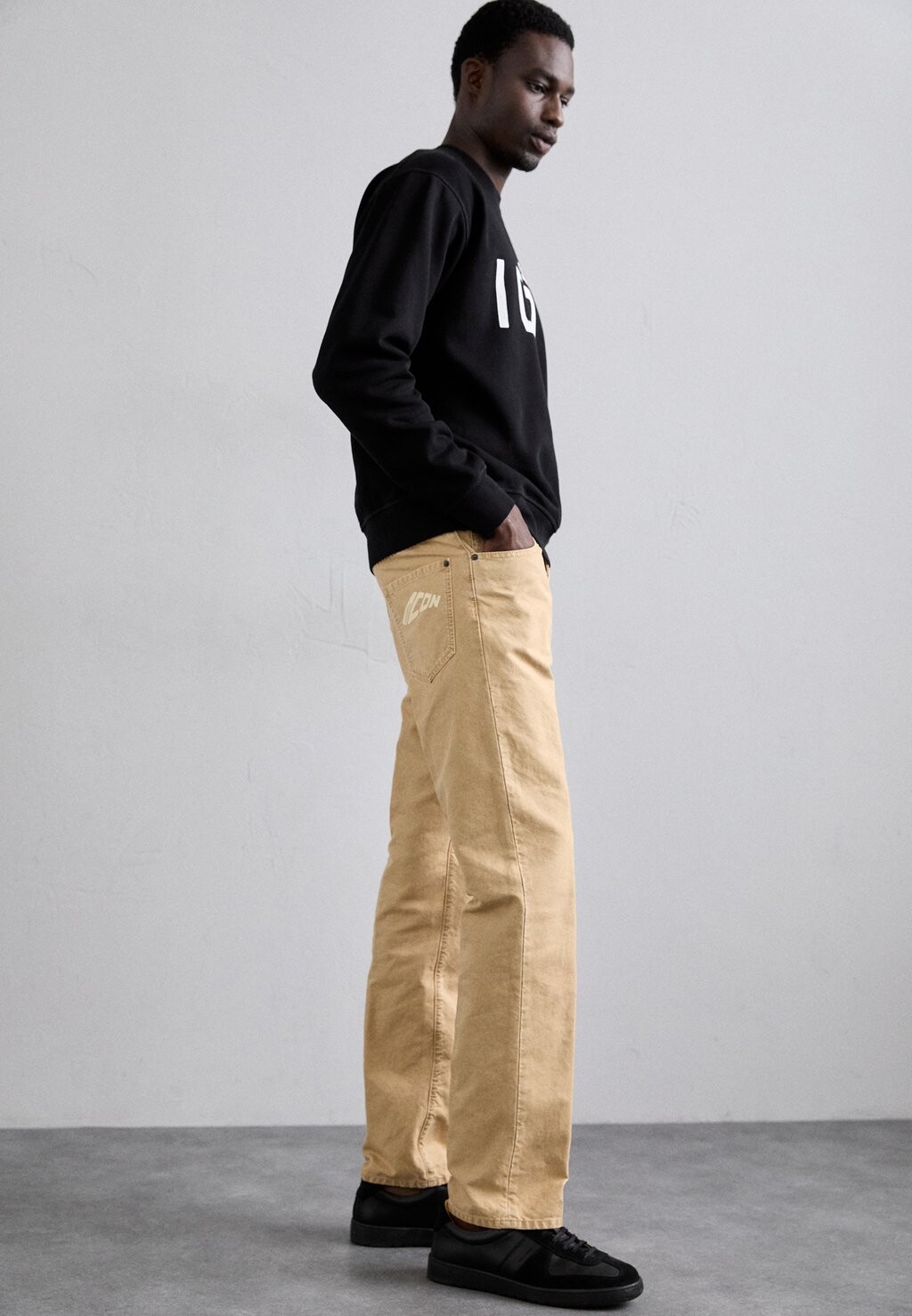 

Тканевые брюки PANT DSQUARED2 ICON, бежевый
