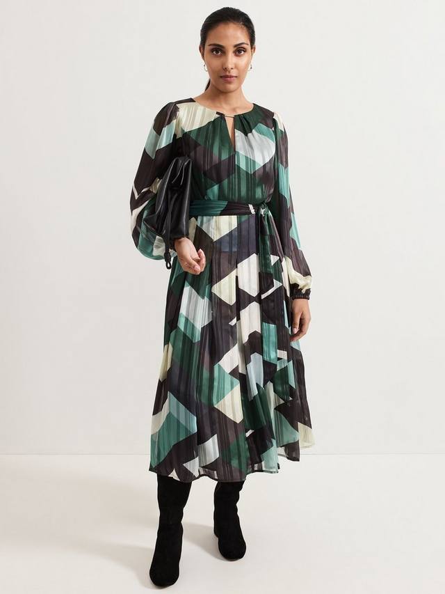 

Геометрическое платье petite francesca Phase Eight, разноцветный