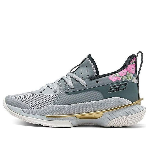 

Кроссовки curry 7 big 'chinese new year' Under Armour, серый