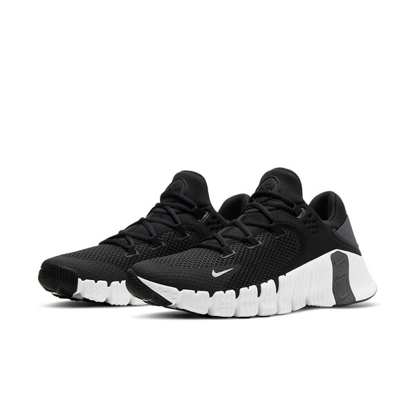 Кроссовки free metcon 4 'black white' Nike, черный — фото 3