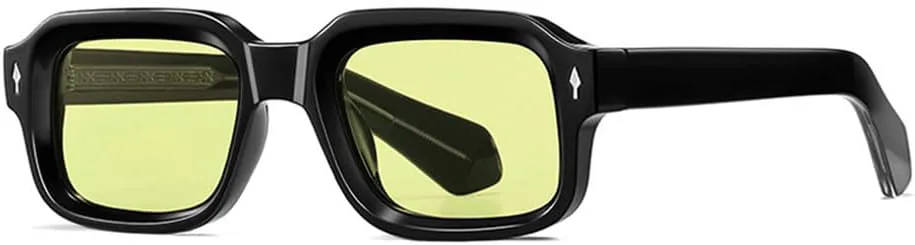 

Ретро-солнцезащитные очки для женщин класса люкс, модные очки для мужчин в стиле панк, солнцезащитные очки с защитой от УФ-излучения UV400 HVTVTLA, Black Olive Green