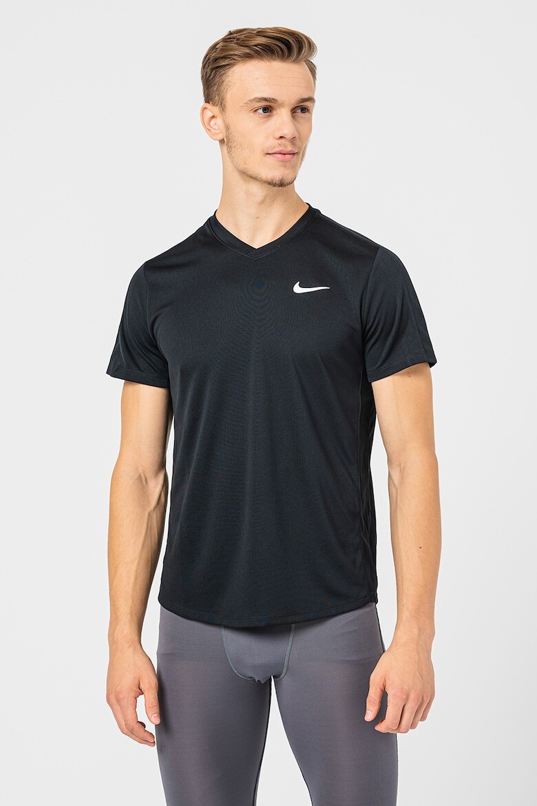 

Теннисная футболка Court Victory Dri-FIT Nike, черный