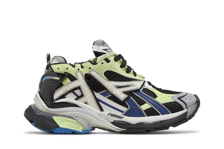 

Кроссовки Balenciaga Runner Sneaker 'Grey Blue Green', серый