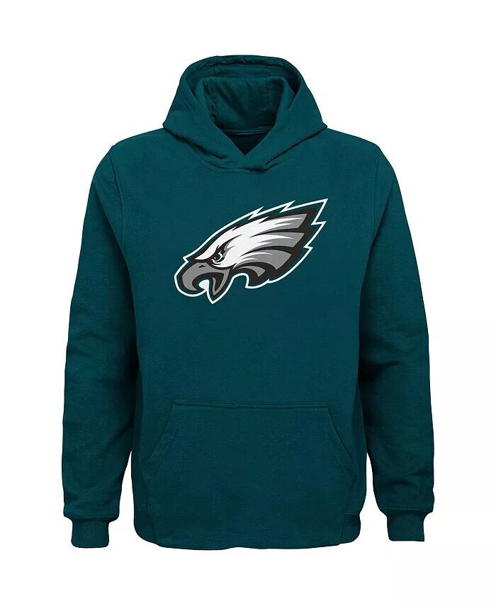 

Зеленый пуловер с логотипом команды Big Boys Philadelphia Eagles Outerstuff, зеленый
