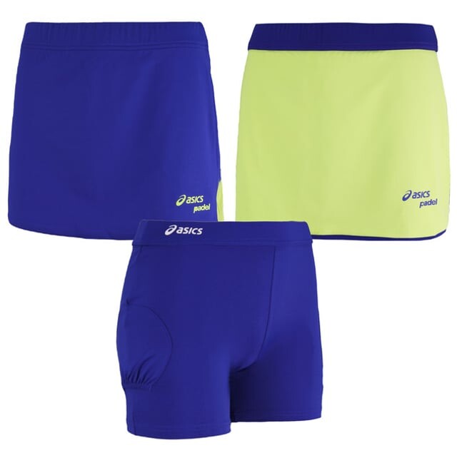 Женские теннисные шорты Motion Dry Padel Asics, синий