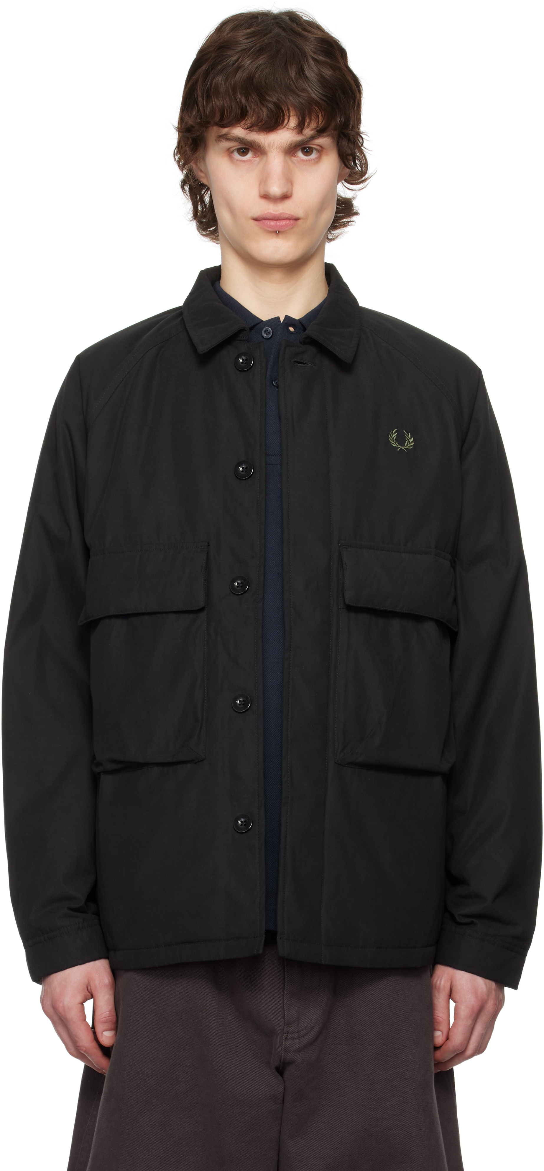 

Утепленная куртка реглан Fred Perry