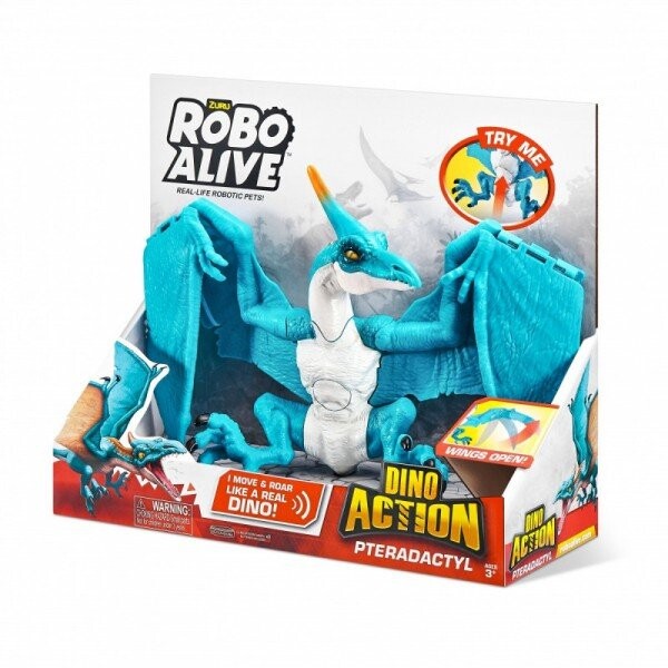 

Интерактивная фигурка Dino Action, серия 1 Птеродактиль ZURU