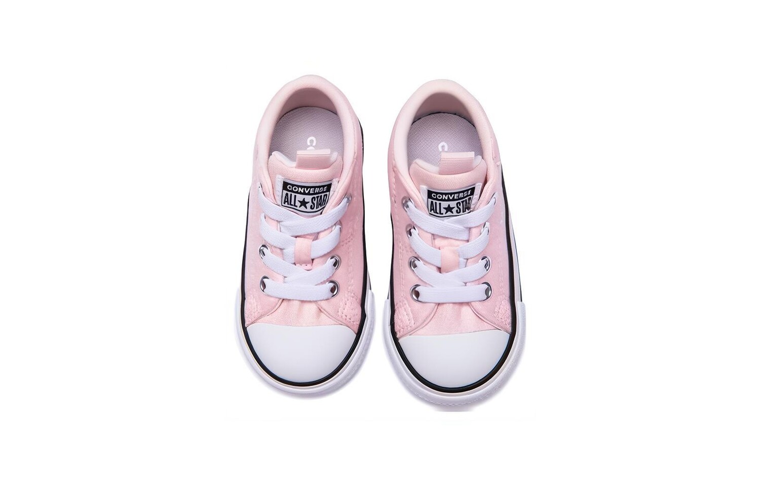 Ботинки Chuck Taylor All Star для малышей, кроссовки Converse, светло-розовый — фото 4