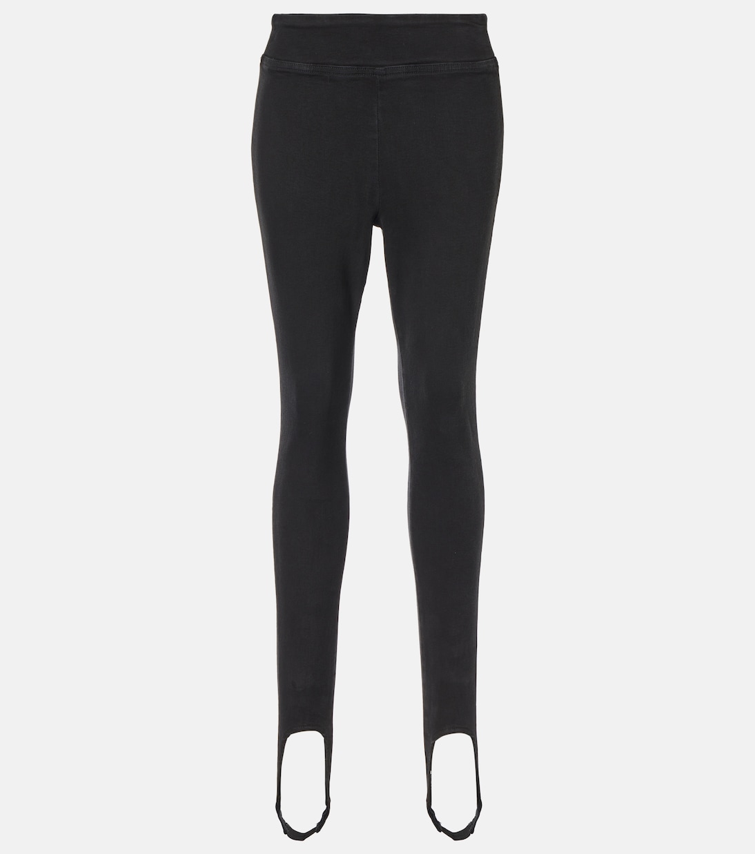 

Леггинсы Jetset Jersey со штрипками Frame, Sheen Noir