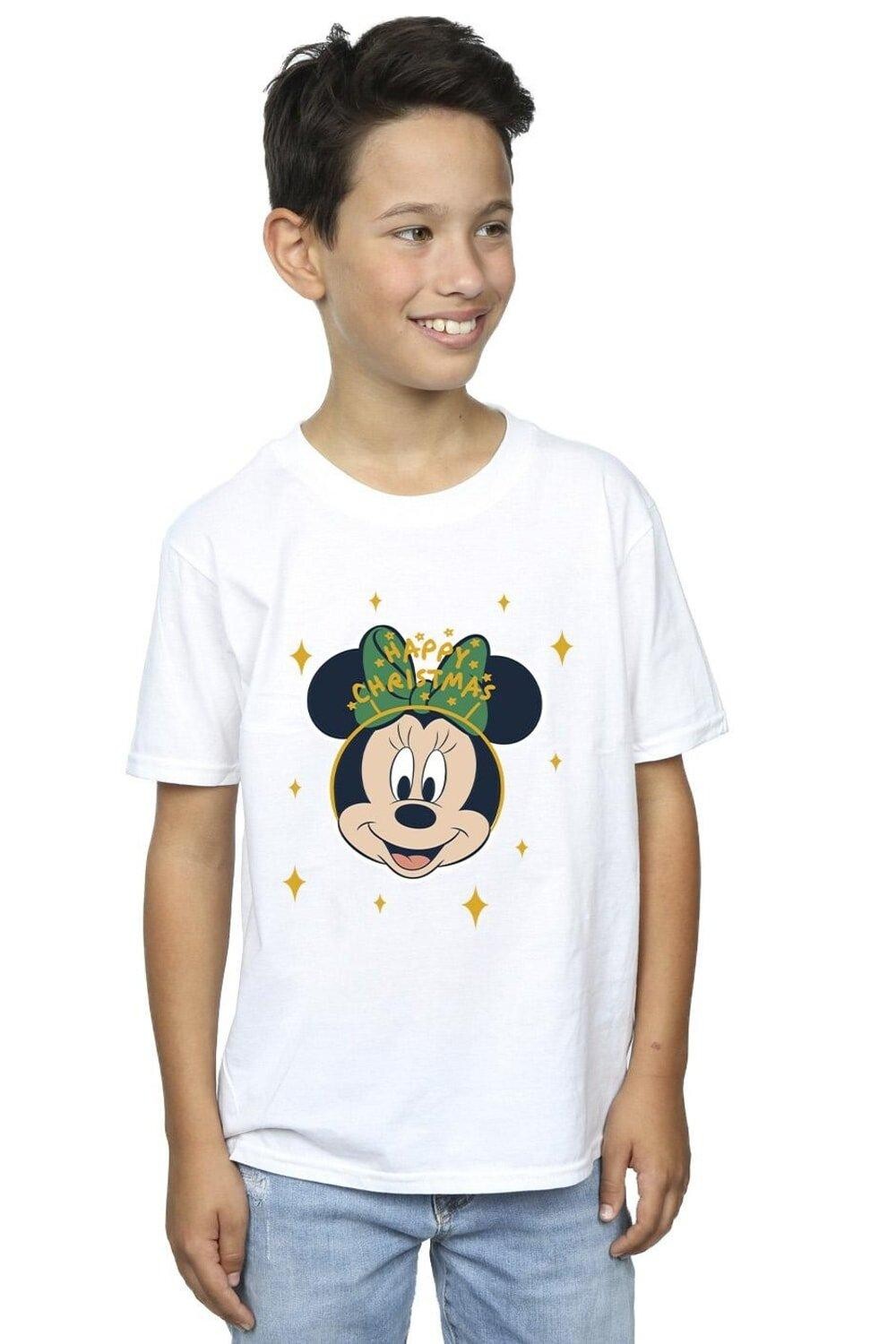 

Футболка с Рождеством Минни Маус Disney, белый