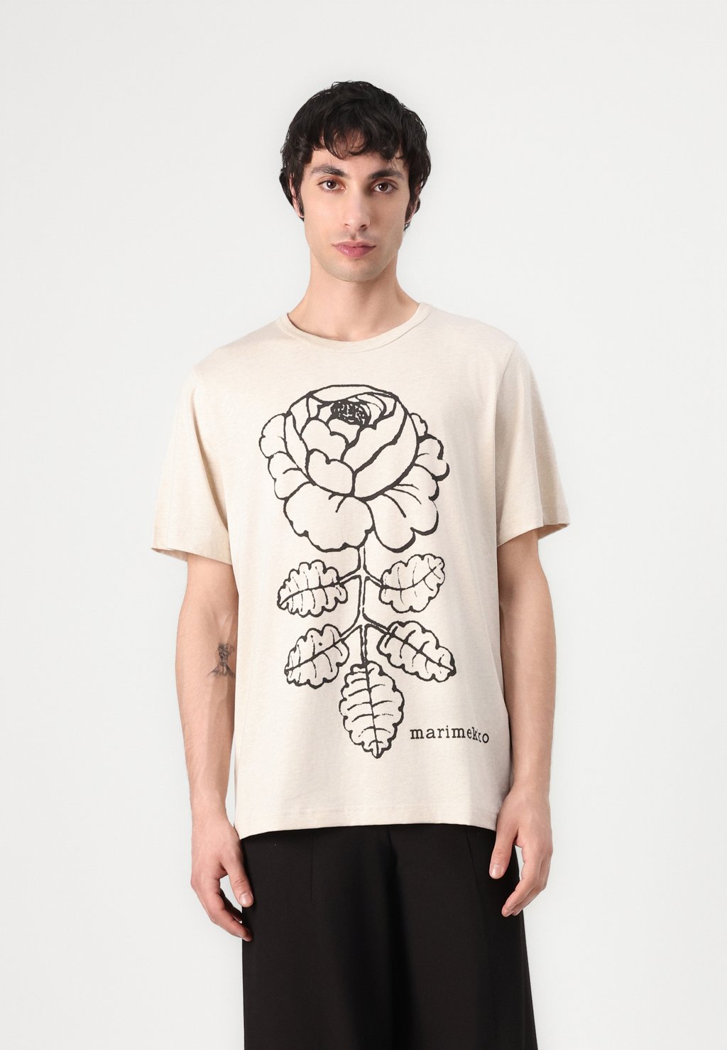 

Футболка с принтом VIHNE VIHKIRUUSU PLACEMENT UNISEX Marimekko, мультиколор