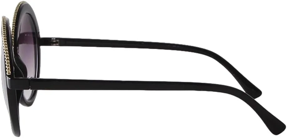 

LVTFCO Металлические круглые солнцезащитные очки для женщин, модные мужские очки, винтажные белые красные солнцезащитные очки для женщин и мужчин, C5 White