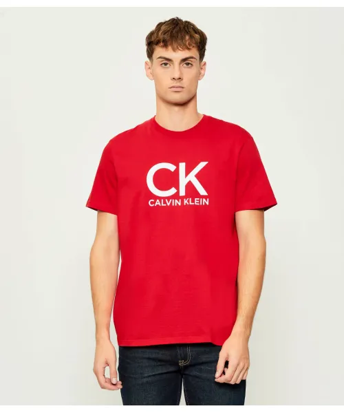 

Футболка Regular fit Calvin Klein Jeans, красный