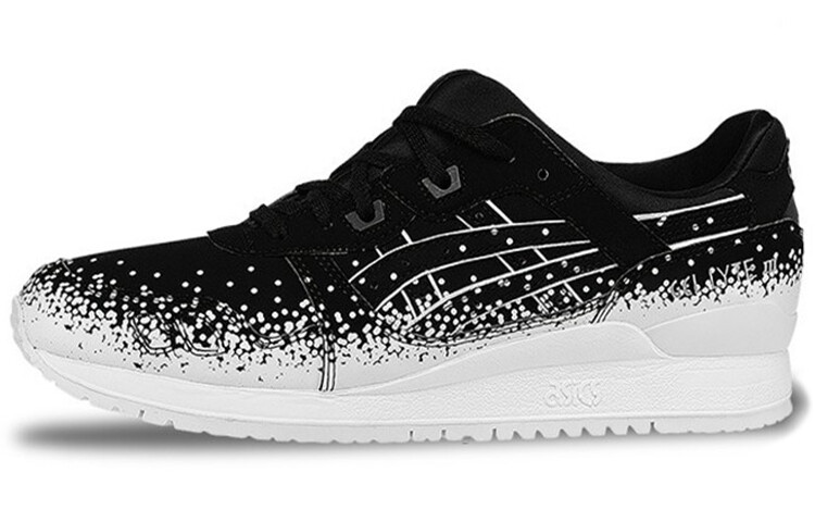 

Кроссовки Gel-Lyte 3 унисекс с низким верхом, черные/белые Asics