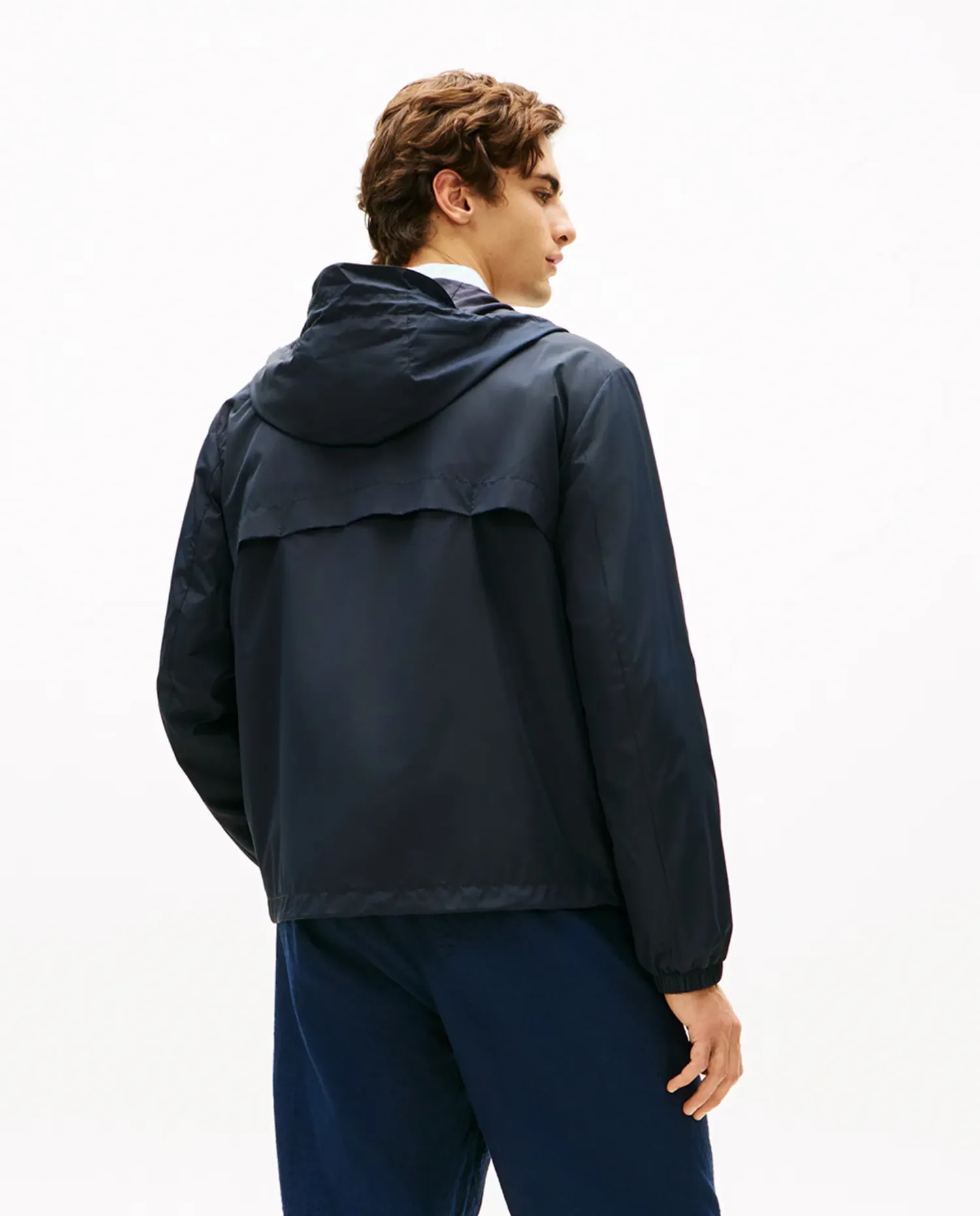 Водонепроницаемая куртка-каскадер с капюшоном Tommy Hilfiger, темно-синий — фото 2