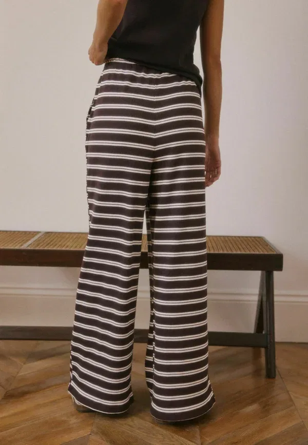 Пижамные штаны 2 шт Next, blue brown stripe, сине-коричневая полоска — фото 4