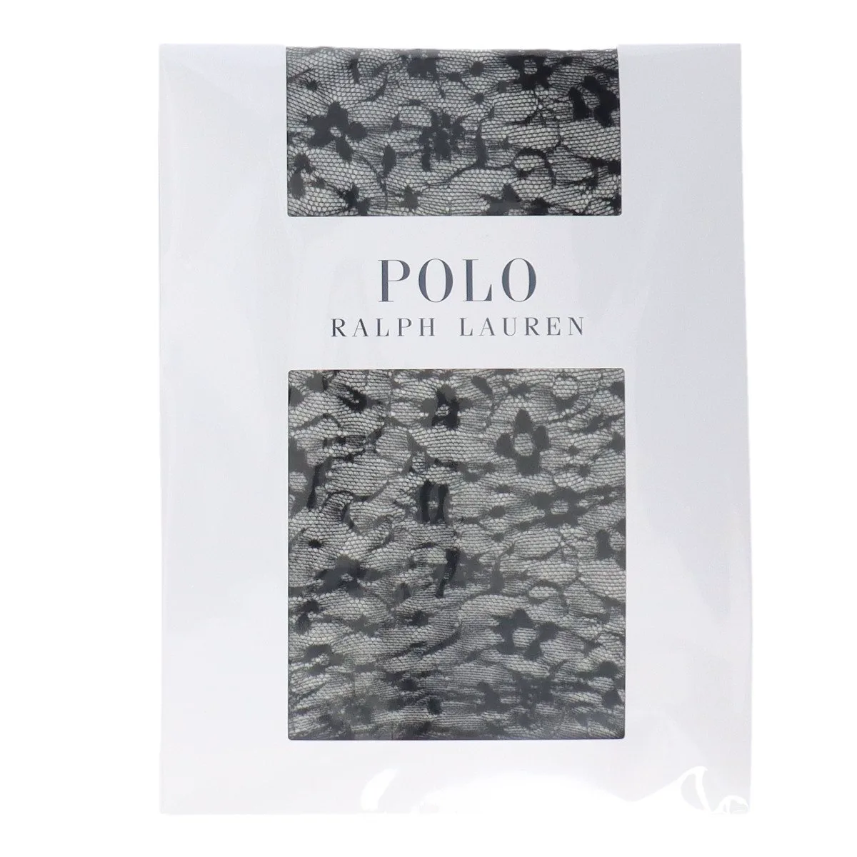 Колготки с изысканным ботаническим цветочным принтом Polo Ralph Lauren, 98. Black