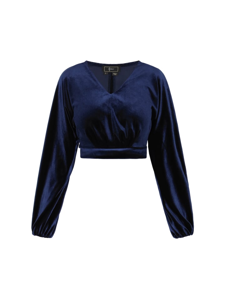 

Faina Женская блузка темно-синего цвета