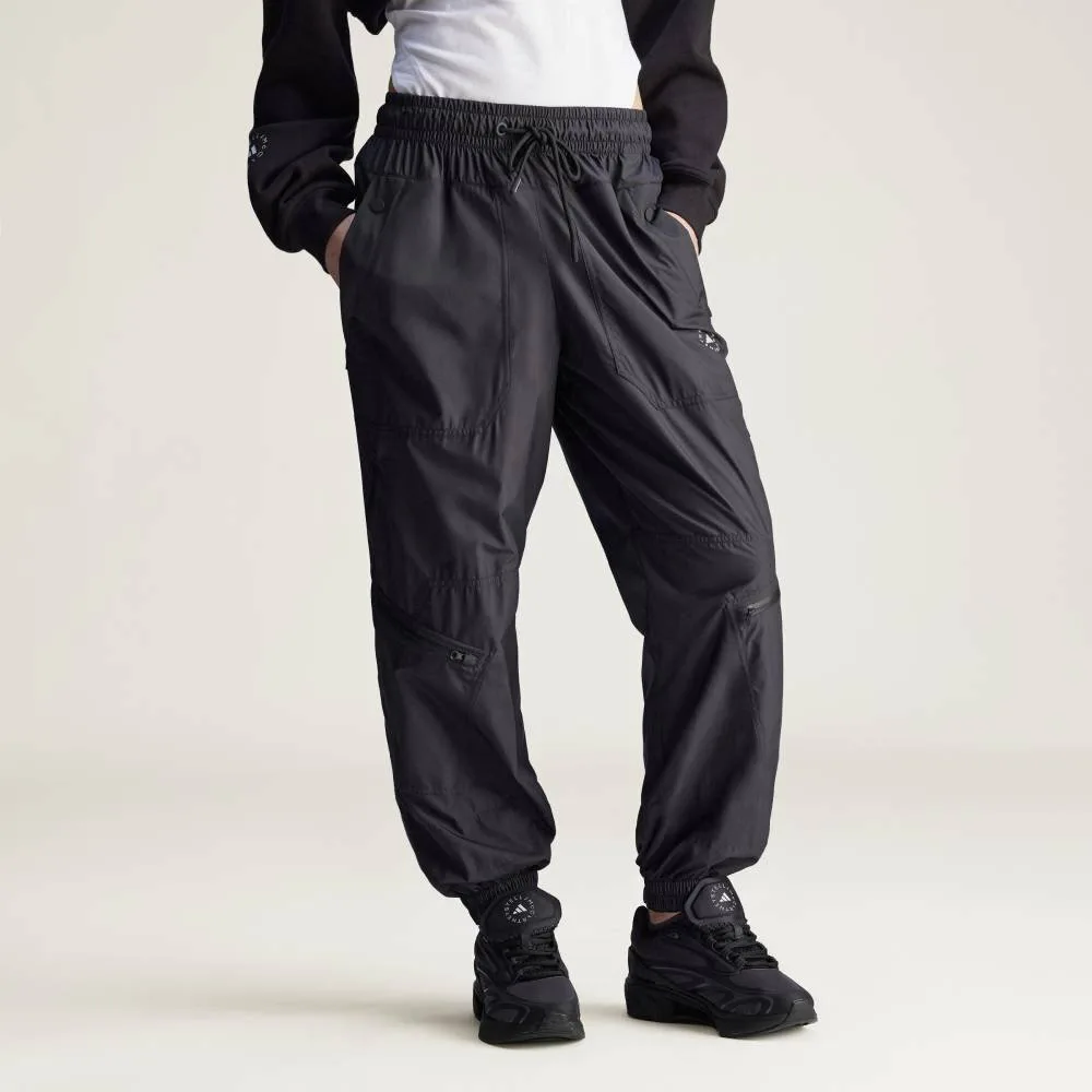 Спортивные брюки by Stella McCartney на молнии Adidas, black