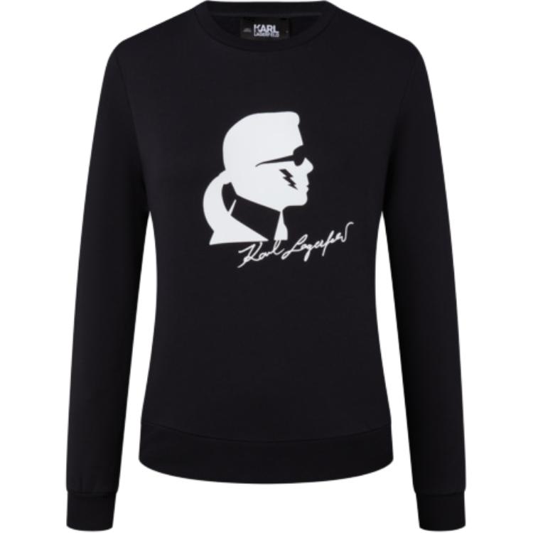 

KARL LAGERFELD / Karl Lagerfeld Jeans Свитшот KARL LAGERFELD женский черный
