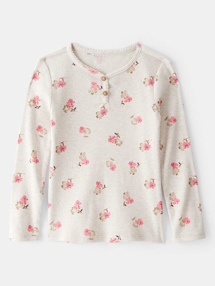 

OshKosh Футболка с длинными рукавами кремового цвета