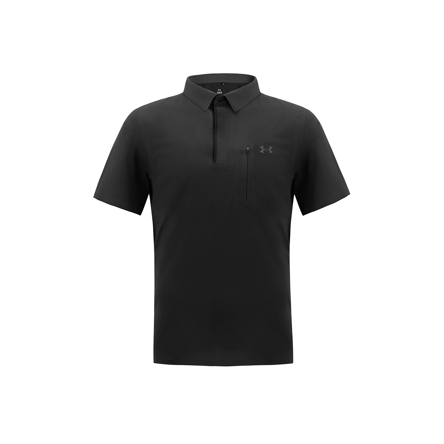 

Поло SS25 мужская Under Armour, светло-черный