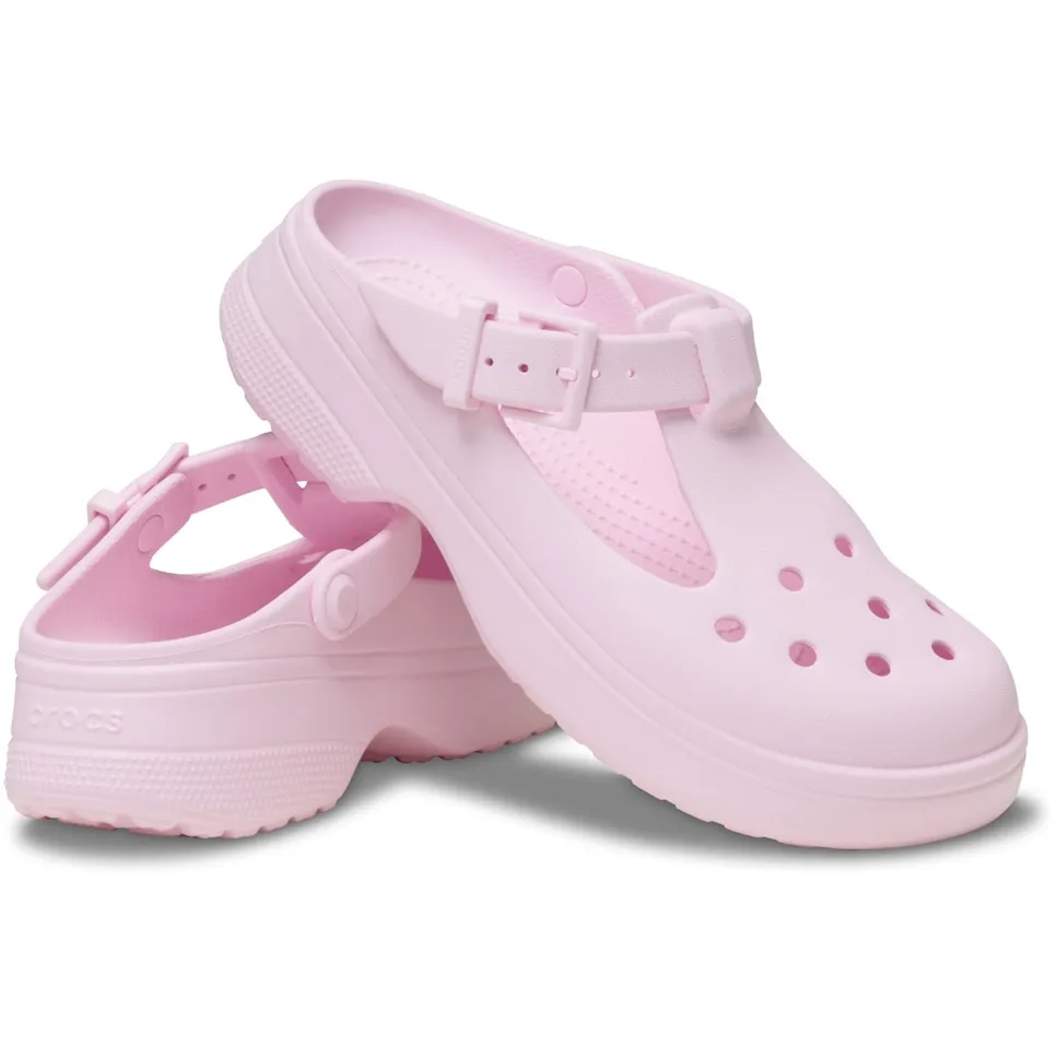 Женские сабо Classic Mary Jane Crocs, светло-розовый — фото 2