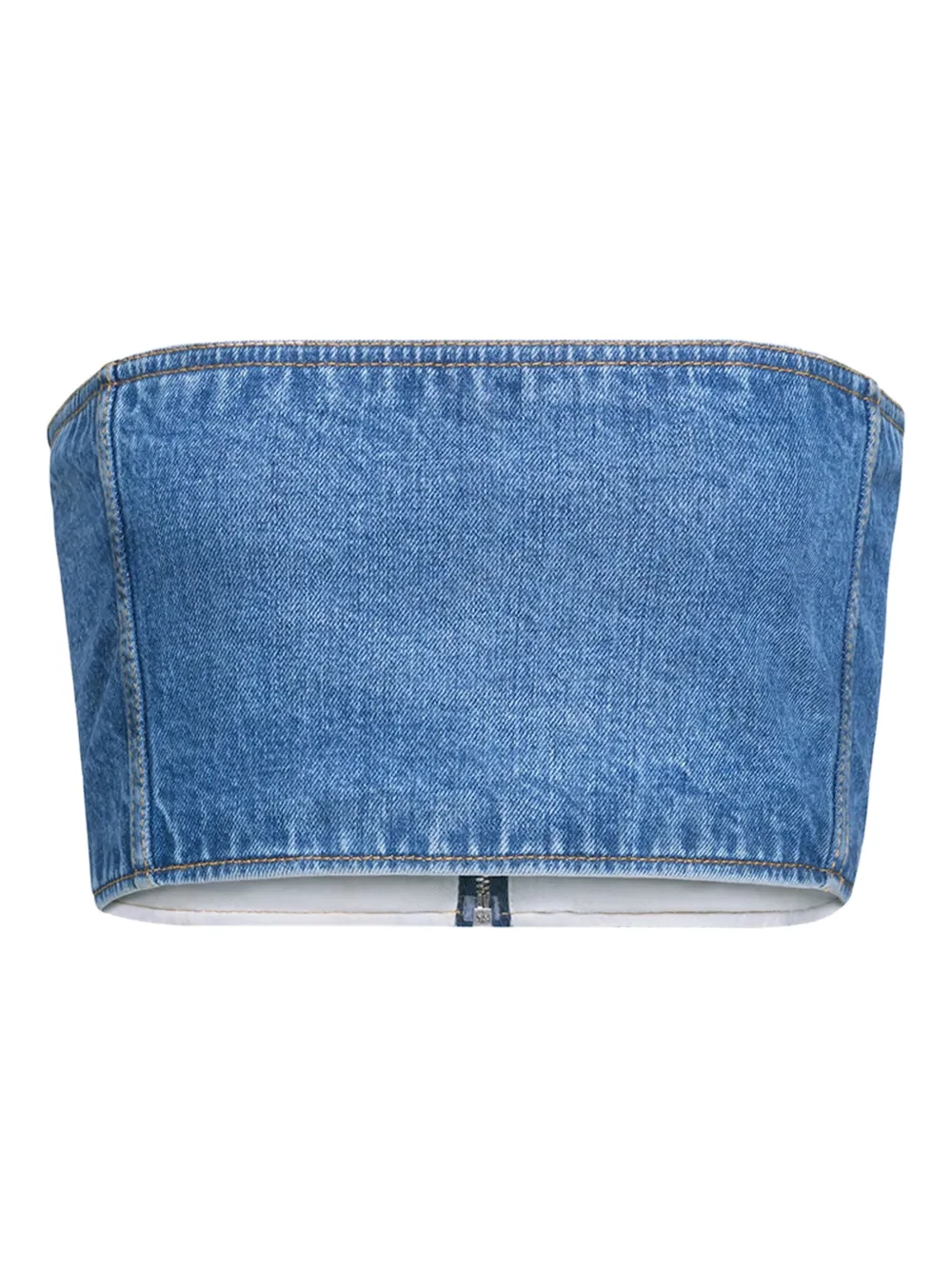 

Джинсовый топ Alaia, синий