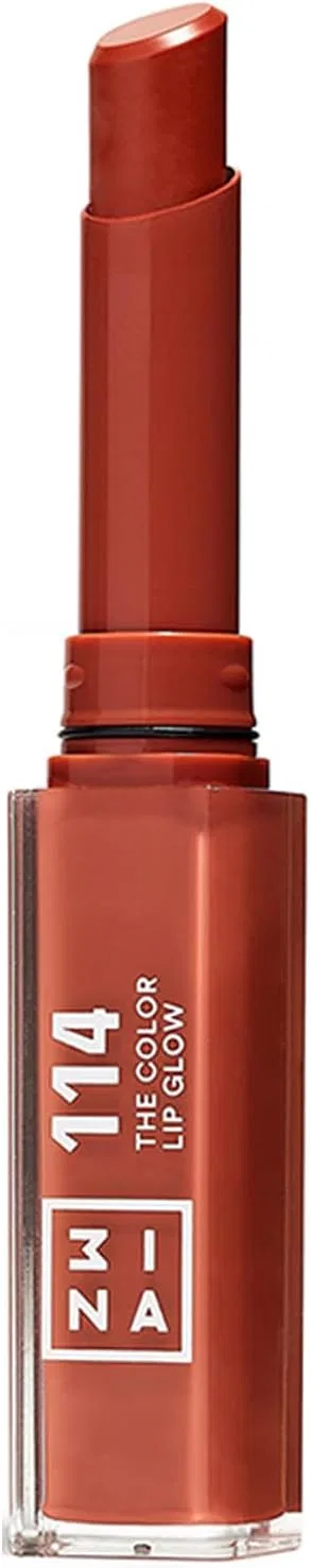 Блеск для губ 3INA The Color Lip Gloss 114 Rich Terracotta Brown 0.5 oz
