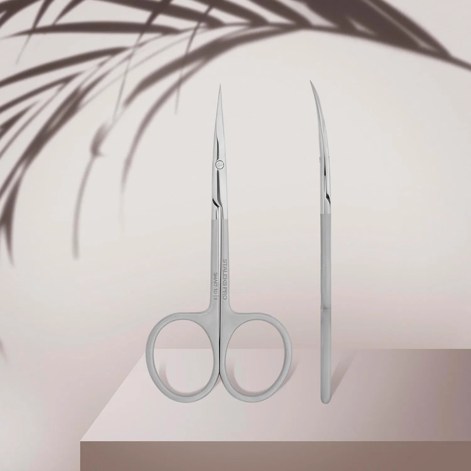 Профессиональные ножницы для кутикулы «Smart SS-10/3» от STALEKS PRO Natury Nails — фото 2