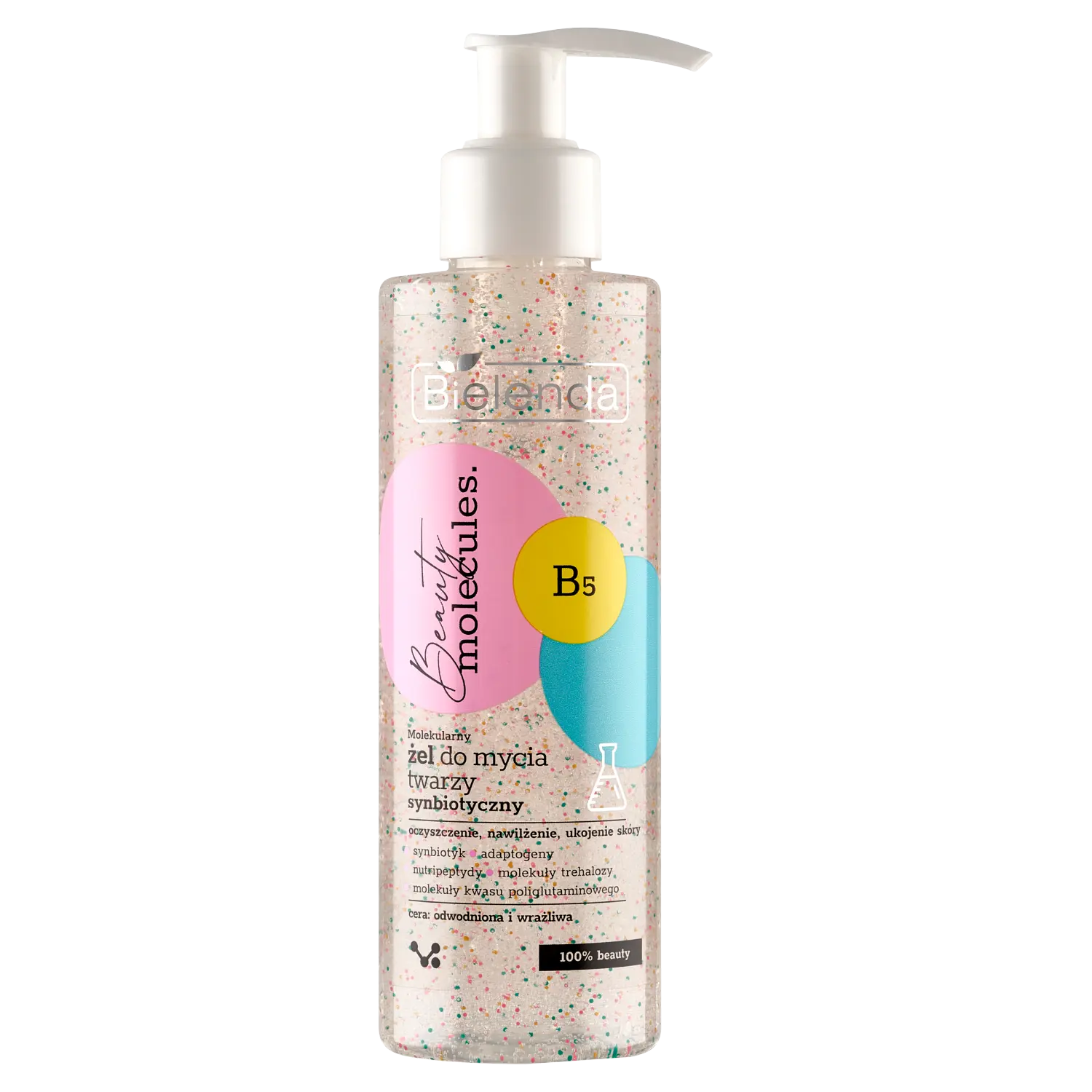 

Молекулярный синбиотический гель для умывания лица Bielenda Beauty Molecules B5, 195 гр