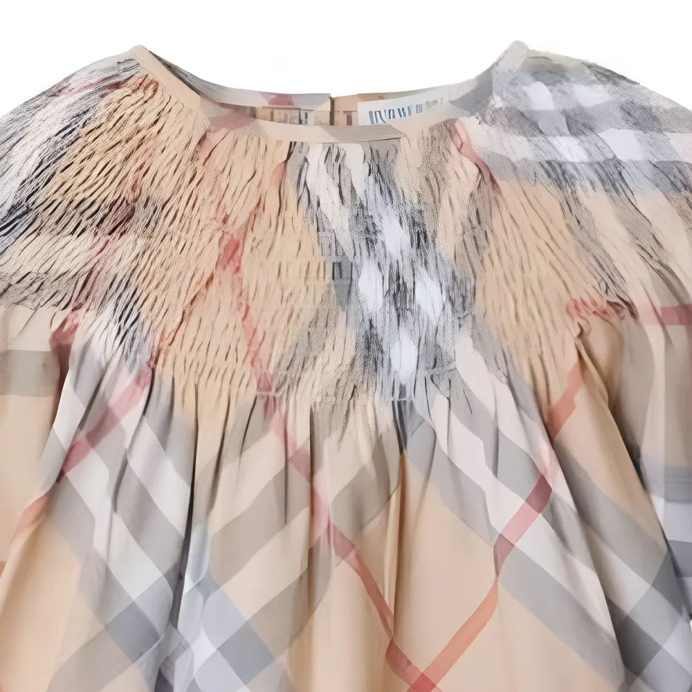 Детская футболка с круглым вырезом Burberry, Khaki — фото 3