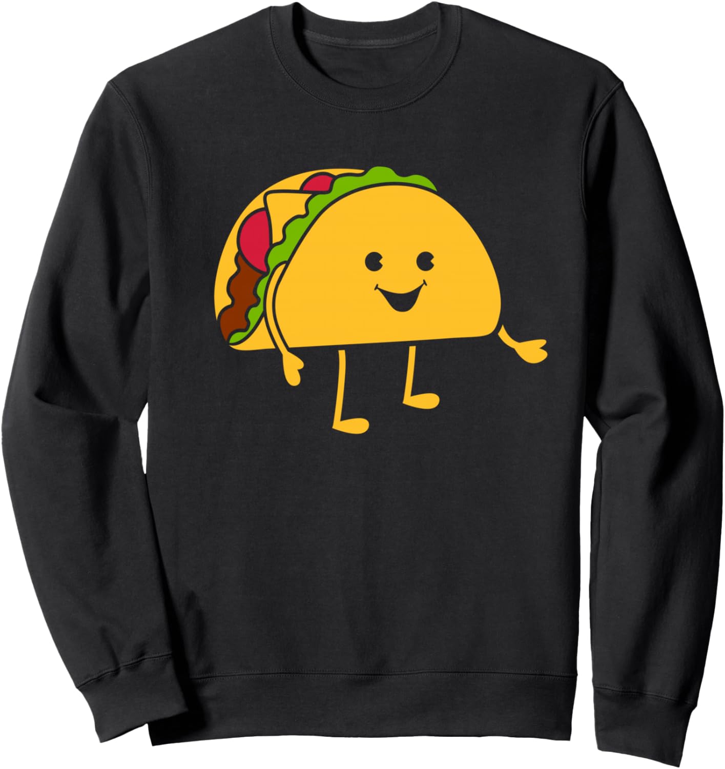 

Толстовка Happy Taco Taco Gift, черный