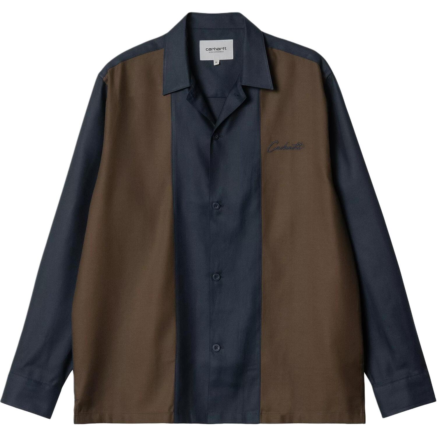 

Рубашка Делани Carhartt Wip, черный/коричневый