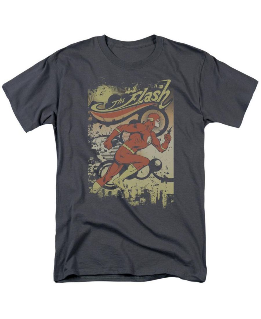 

Мужская футболка с коротким рукавом DC Comics Flash Just Passing Through для взрослых Flash, Charcoal, Черный, Мужская футболка с коротким рукавом DC Comics Flash Just Passing Through для взрослых Flash, Charcoal