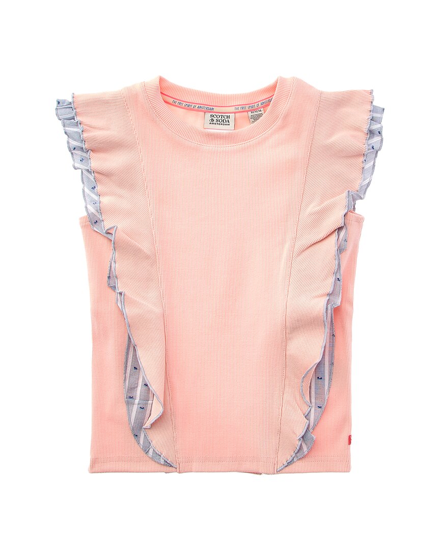 

Футболка Scotch & Soda, розовый
