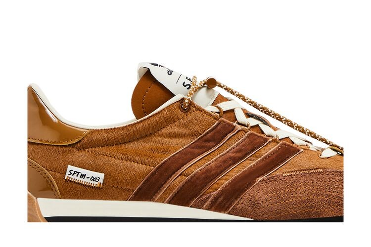 Кроссовки adidas Song for the Mute x Country OG Pony Hair Pack - Bronze Strata, коричневый — фото 2