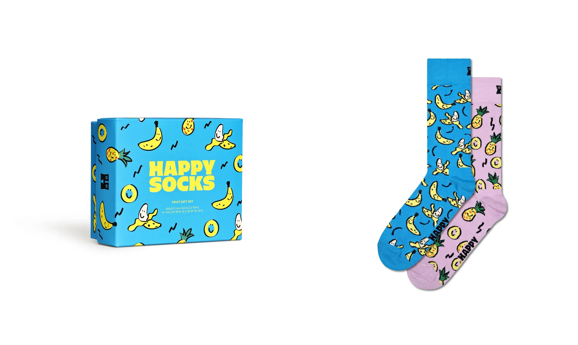 

Happy Socks Носки (2 пары), Фруктовый подарочный набор, цвет Bunt
