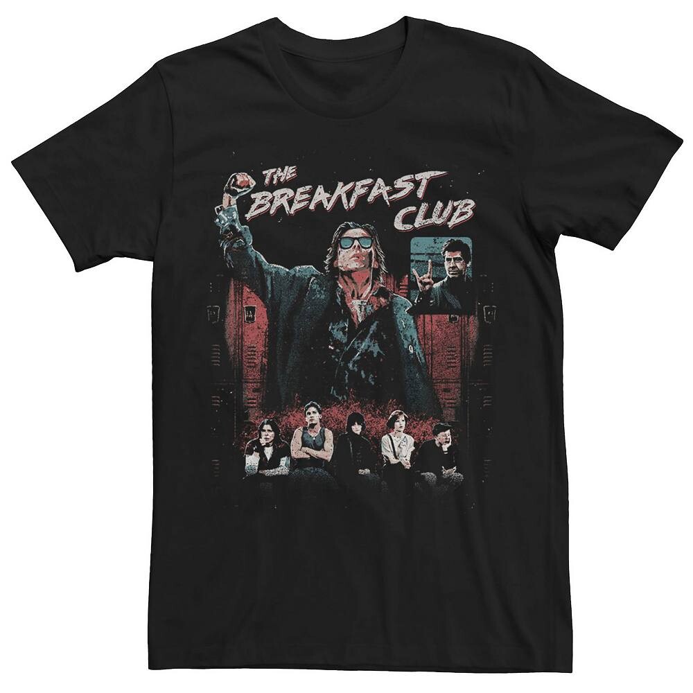 

Мужская черная футболка The Breakfast Club They Don't Forget Licensed Character, черный
