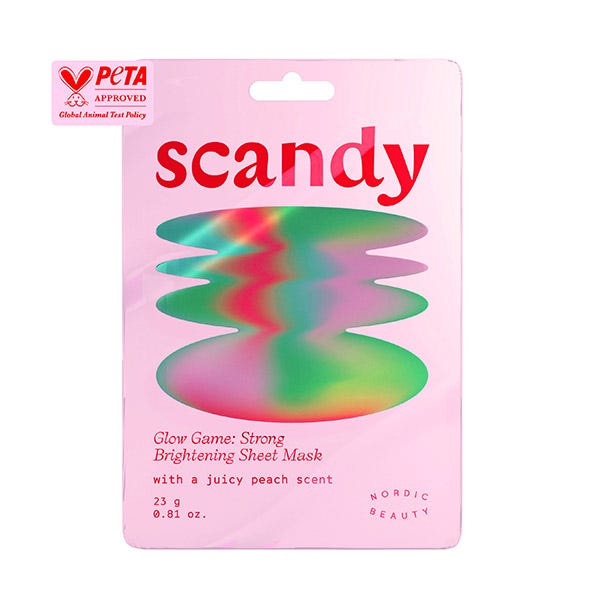 

Осветляющая маска для лица SCANDY Brightening Sheet Mask