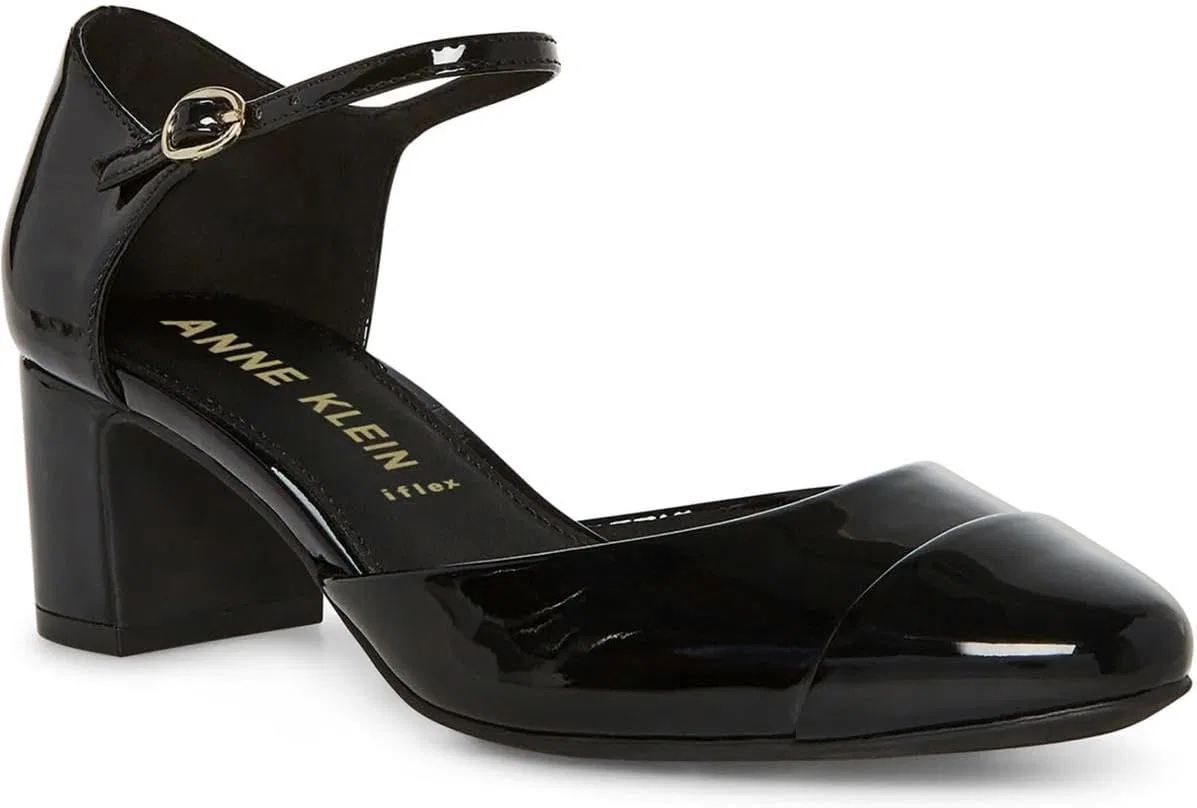 Мужские туфли-лодочки Anne Klein Pearle, Black (Black Varnish)