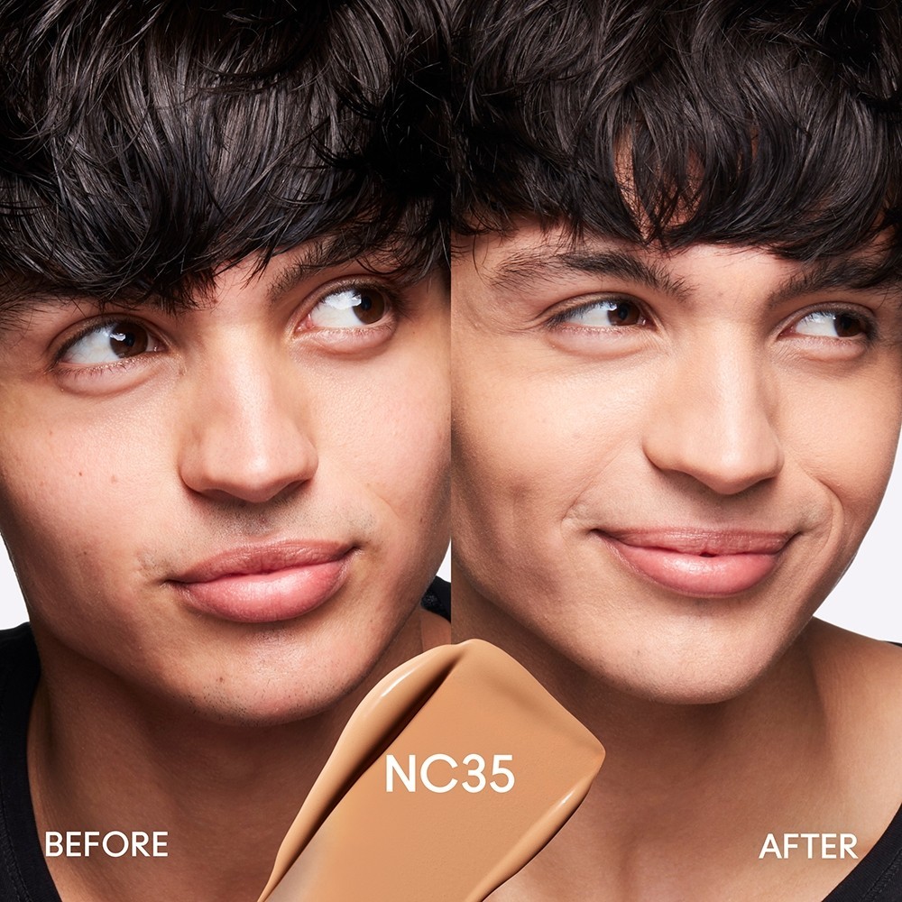 Тональный крем Studio studio fix fluid spf15 24hr matte foundation + oil control Mac, nr. nc35, 30 мл — фото 3