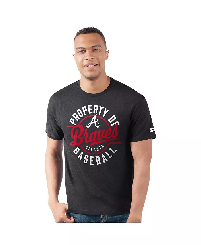 

Мужская футболка Atlanta Braves Prime Time Property of в синем цвете Starter