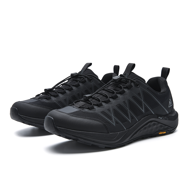 FILA WOLF 2+ Износостойкие и легкие низкие кроссовки для активного отдыха мужские Galloping Horse Black, цвет Galloping Horse Black — фото 3
