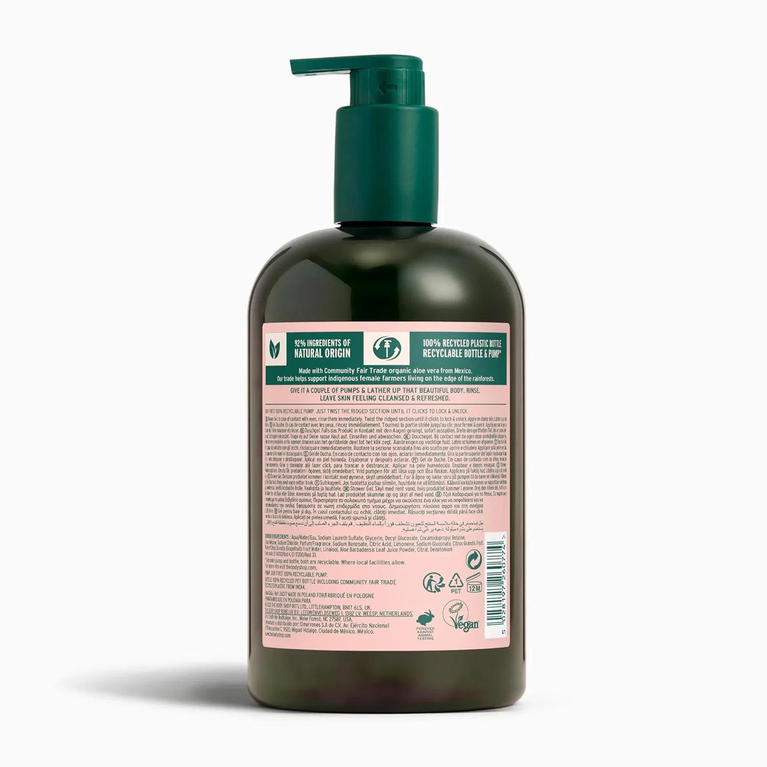 Гель для душа The Body Shop Pink Grapefruit, 750 мл The Body Shop — фото 2