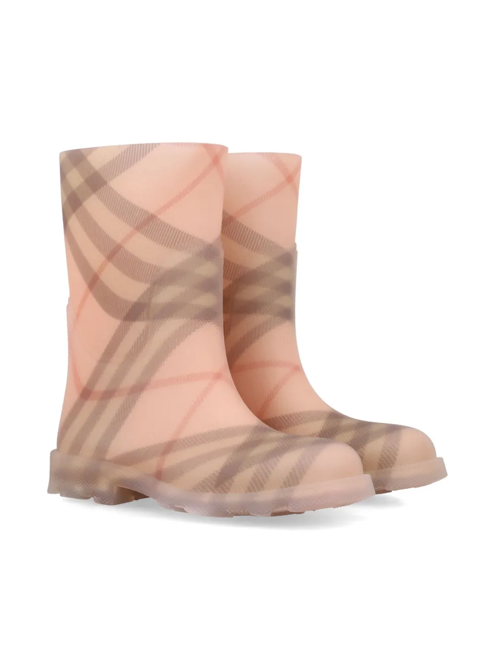 

Ботинки Marsh BURBERRY KIDS, розовый