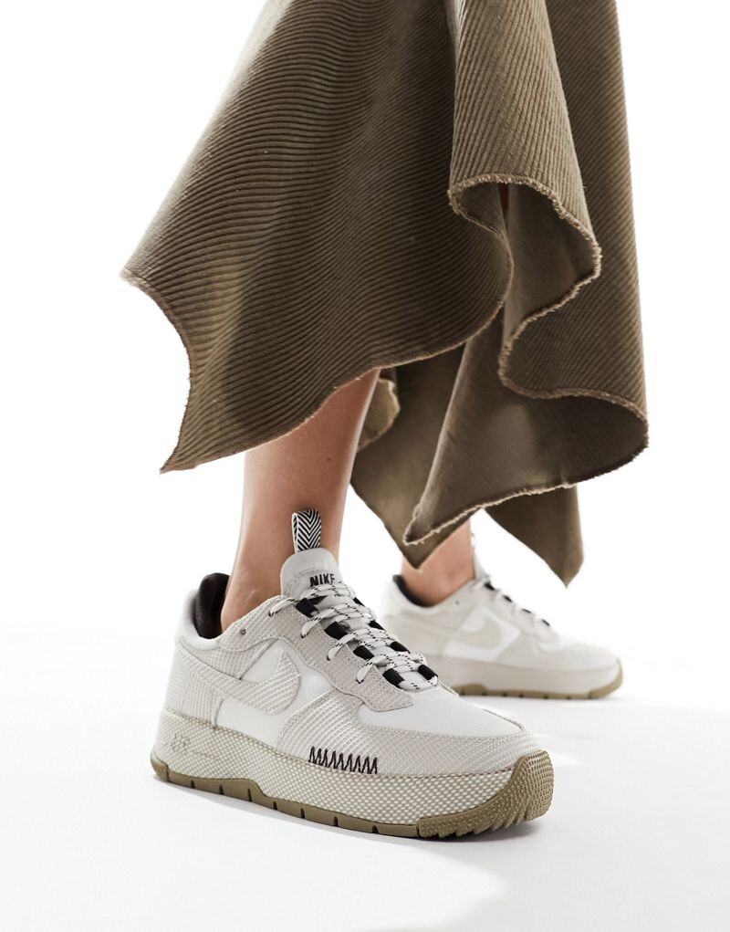 

Белые кроссовки Nike Air Force 1 Wild, Белый, Белые кроссовки Nike Air Force 1 Wild