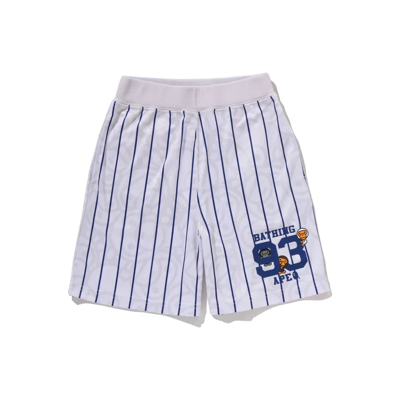 Шорты SS26 для детей 3-7 лет A BATHING APE, Dark Blue NYX — фото 4